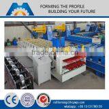 HC Galvanized Color Steel Sheet Double Roof Forming Machine