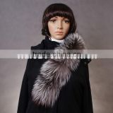 genuine silver fox fur trim for hood