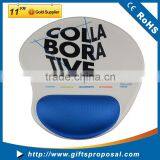 Silicone Gel Mouse Pad With Fabric Can Add Fullcolor Customize Logo Print thumbnail-3