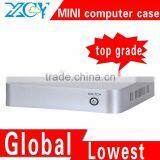 XCY L-19 Htpc Case Itx PC Casing Case Desktop Atx Support RJ-45 Port/microphone/earphone