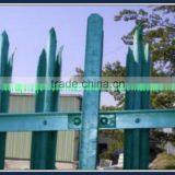 Post of Cranking Option Palisade Fencing