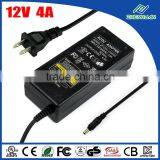 Desktop Switching Power Supply 12V 4A Ktec Adapter UL CE KC Passed thumbnail-1