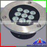 Embedded 27W LED Underwater Light, DC24V, Edison LED, 156*150mm, IP68, Recessed, With AL Box