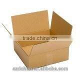 Recycled Corrugated Cardboard Single Wall Standard Flat Box With C Flute, 13" Length x 10" Width... thumbnail-1