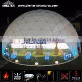 Versatile steel frame structures geodesic dome tent for event