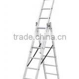 Aluminium extension telescopic Ladder with CE/En 131 648 CM