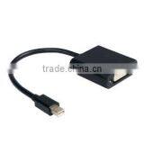 Mini Display Port to DVI Adapter Mini dp to Dvi Cable DVI Adapter(20cm)