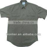 Popular 100% Cotton Short Sleeve Workwear Shirt thumbnail-1