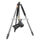 Q999C 1590mm Carbon Fiber Camera Tripod 15kg Load Digital Dslr Camera Tripod Monopod Customize Brand Quality Tripod thumbnail-2