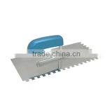 German Notched Stainless Steel Plastering Trowel With Wooden Handle thumbnail-3