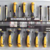 TOP S-4010 15 Pcs Screwdriver Set Double Blister Card Packing(CRV)