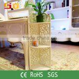 Detachable Houseware Necessities Wooden Bathroom Corner Shelf Waterproof Soap Rack Towel Rack thumbnail-1