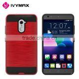 China Cases Smartphones Hybrid Brushed Metal Shockproof Case for ZTE Z963U