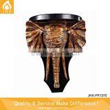 Elephants Head Resin Wall Animal Head Sculpture thumbnail-1