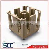 SC3-A02 Rotomold Plastic Adjustable Plate Cart for Storing Plates in Hotels thumbnail-1
