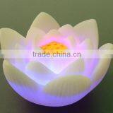 Multi-color LED Lotus Flower Light thumbnail-1
