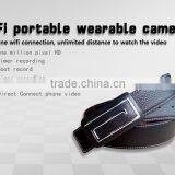 Newest HD 1080P WIFI Leather Video Belt Hidden Camera With Android and IOS APP,wireless Belt Mini Camera Rechagre Battery thumbnail-2