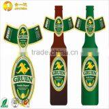 Custom brand adhesive label brand for bottle