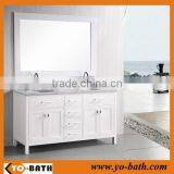 Marble Top Double Sink Bathroom Vanity
