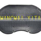 High abrasion performance anti slip body building equipment rubber mat manufacturers in China