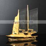 Wholesale Custom Crystal Glass Model Ship