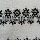 YH005# Lace Fabric for Wedding Dress /Burning Flower Lace Fabric /TC Material Lace Fabric thumbnail-4
