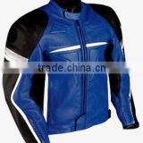DL-1198 Leather Motorcycle Racer Jacket