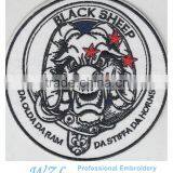 Wholesale Embroidered Patches Cheap Woven Patch for Garment Accessories