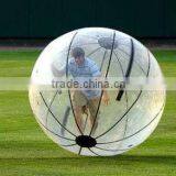 roll inside inflatable ball