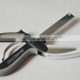 Factory Wholesales Stainless Steel Clever Cutter 2-in-1 Knife;Chopping Knife Cutting Board Clever Cutter Kitchen Scissor thumbnail-6