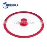 Smart Universal Lid Pots Pans Silicone Glass Lid thumbnail-1