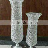 Candelabra With Flower Bowl,5 Light Silver Candelabra,candelabra With Flower Bowl Crystal