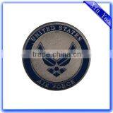 Factory Directly Sale Antique Silver Plated Personalized Coin