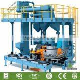 High Qulity Bogie Conveying Sand Blasting Equipment / Wet Blasting Machine(CE) thumbnail-3
