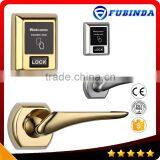 Rfid Card Security Handle Safe Digital Hotel Smart Keyless Electronic Door Knob Lock thumbnail-3