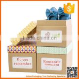 Custom printed corrugated box for shoes