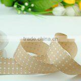50 Wedding Anniversary Decoration Polka Dot Printed 3 Inch Grosgrain Ribbon thumbnail-4
