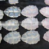 Cheap Natural Multiple Quartz Leaf Carved for Decoration or Souvenir thumbnail-2