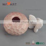 Hot Sale White Ceramic Fragrance Diffuser Plaster Flower thumbnail-2