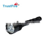 Hot sale!!TrustFire TR-3T6 led rechargeable torch army flashlight using Cree led flashlight 3800 lumens on sale