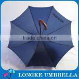 23" Navy Blue Wooden Umbrella for Advertising thumbnail-3