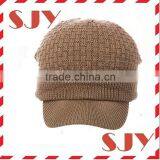 Personalized 100% Arcylic Winter Visor Beanie Hat thumbnail-3