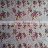 Two Sides Dull Blackout Fabric Flower Printing Curtain Fabric for Household thumbnail-1