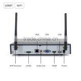 IP Network 2MP/1080P HD 4 Cameras P2P POE Long Range Wireless Cctv Camera System thumbnail-2