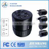 Rotatable International USB Universal Travel Adapter With UK EU US AU Plugs