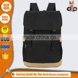 New Stylish Backpack Vintage Blue Canvas Backpack School Backpack thumbnail-4