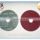 cruciate shape aluminium oxide fiber disc sanding disc