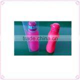 Empty Water Bottle, Slipper Silicone Water Bottle, Squeeze Collapsible Drink Water Bottle for Travel thumbnail-2