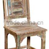 Rainforest Reclaimed Wood Shutter Chair , Industrial heavy duty dining chair