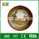 High Quality Round Tin Serving Tray thumbnail-1